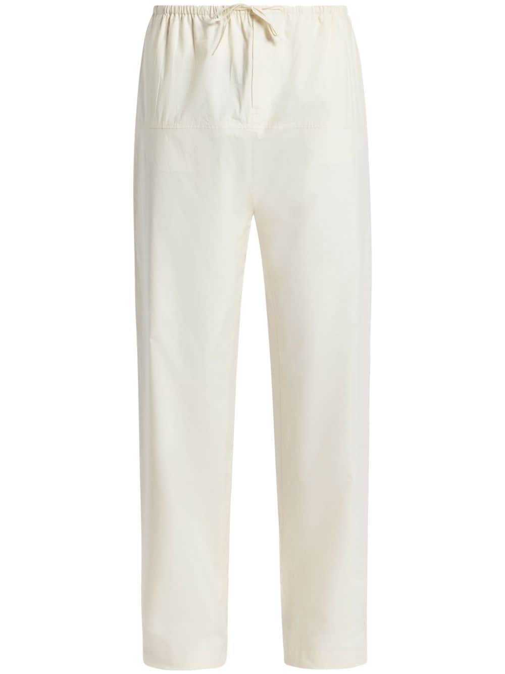 Qasimi Savorite cotton trousers - White von Qasimi