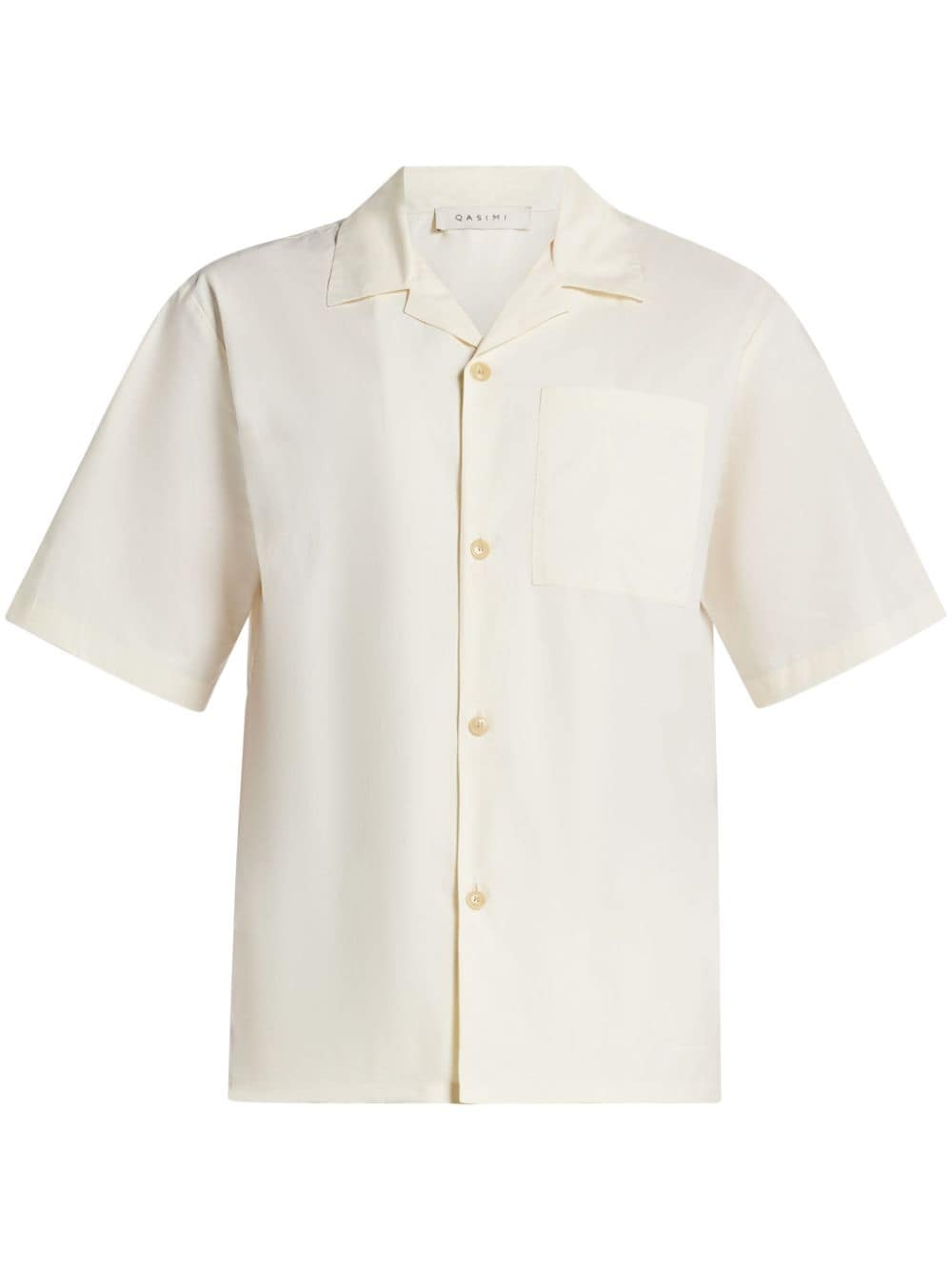 Qasimi short-sleeve cotton shirt - White von Qasimi