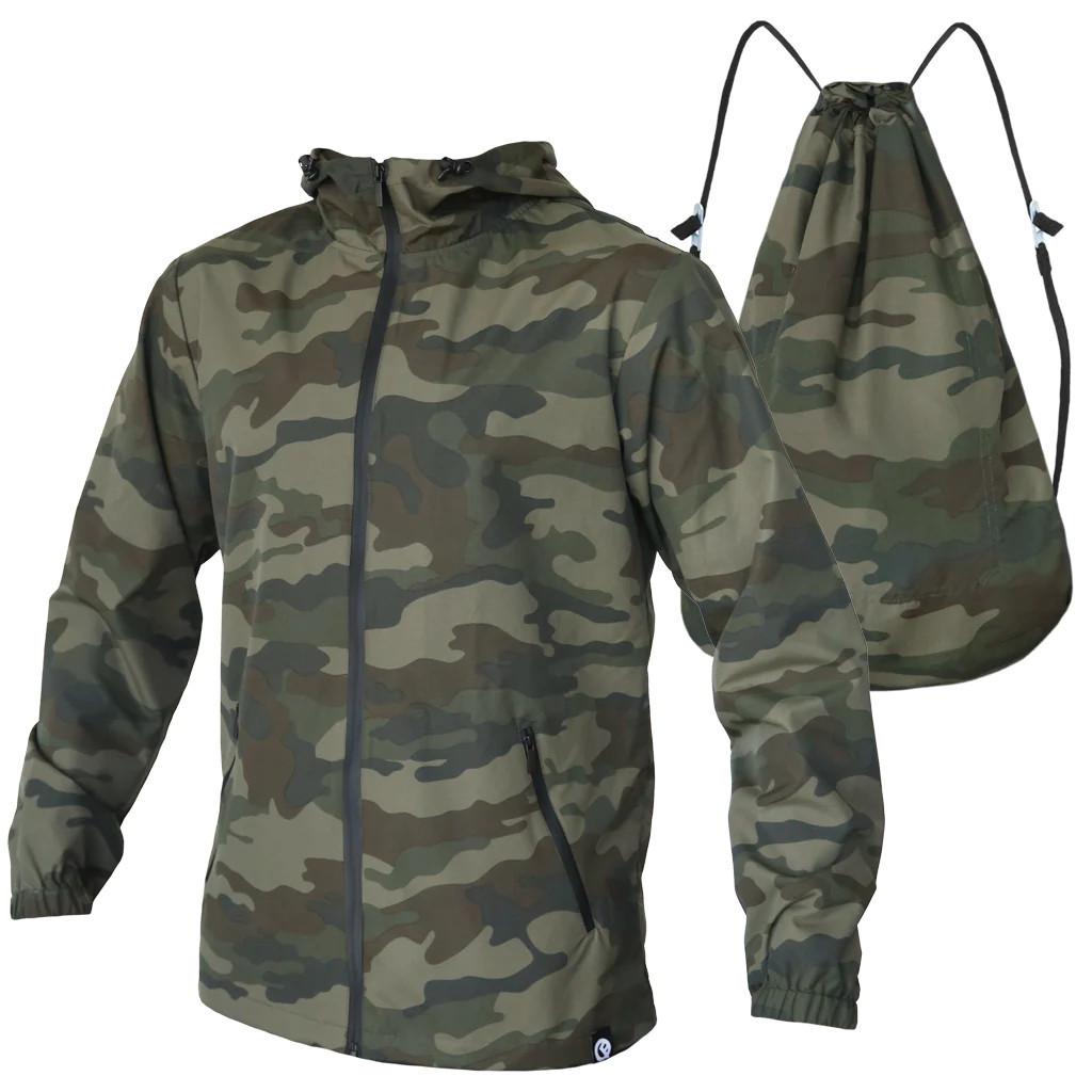 Dryflip Regenjacke Damen Militärgrün XL von Quikflip