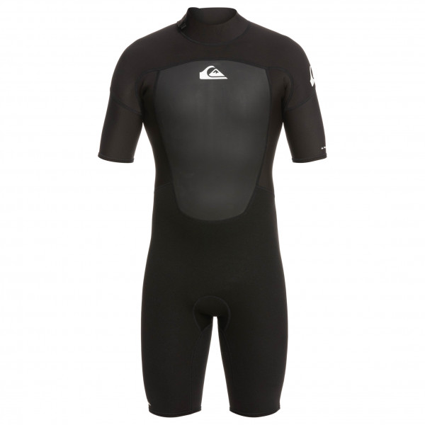 Quiksilver - 2/2 Prologue S/S Springsuit Backzip - Neoprenanzug Gr L - Regular;M - Regular;S - Regular;XL - Regular schwarz von Quiksilver