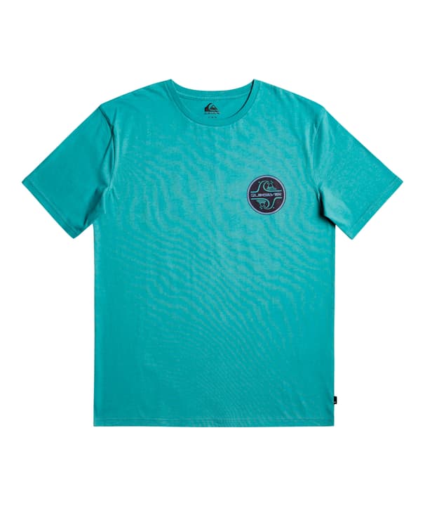 Quiksilver Core Bubble SS T-Shirt türkis von Quiksilver