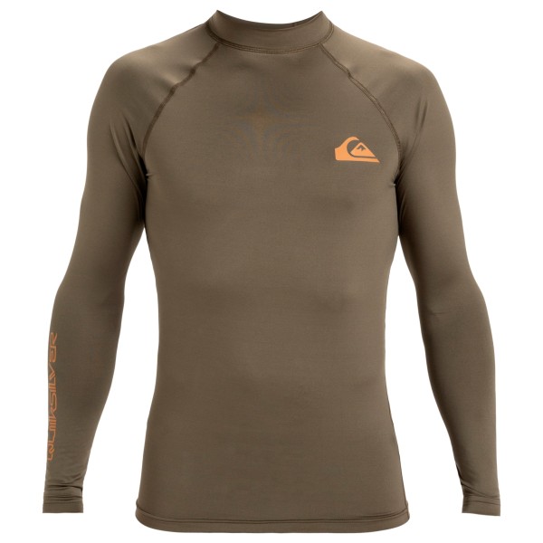 Quiksilver - Everyday UPF 50 L/S - Lycra Gr M weiß von Quiksilver