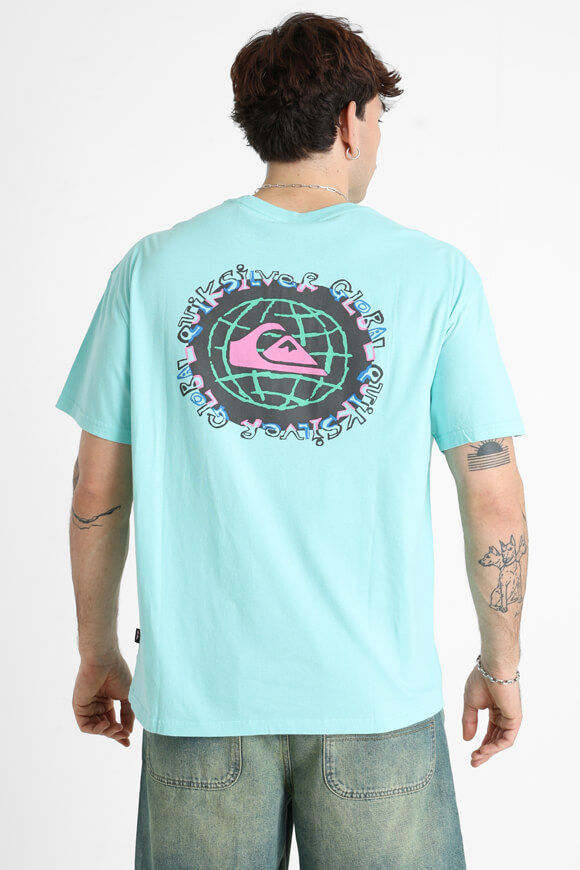 Quiksilver Global Heat T-Shirt | Aqua Sky | Herren | S Quiksilver Global Heat T-Shirt | Aqua Sky | Herren | S von Quiksilver