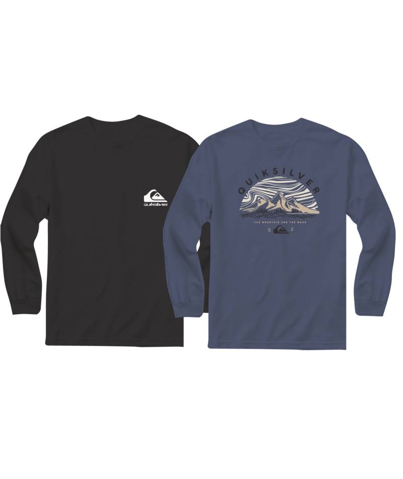 Quiksilver Langarmshirt »MTWAVE DUNESCAPE LS PACK YOUTH«, (2 tlg.) von Quiksilver