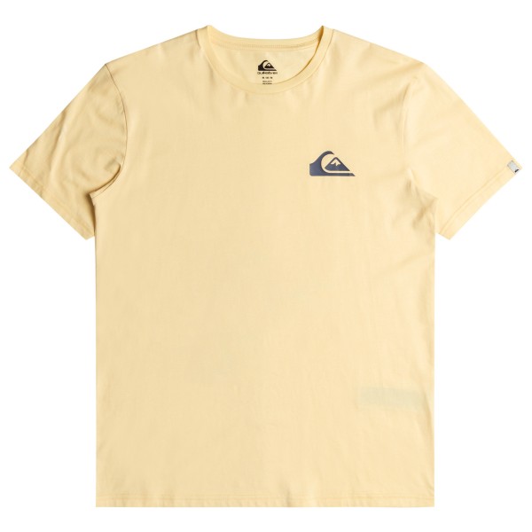 Quiksilver - MW Mini Logo S/S - T-Shirt Gr XL beige von Quiksilver