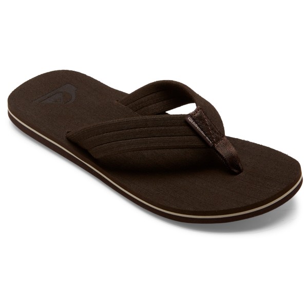 Quiksilver - Molokai Layback Textured - Sandalen Gr 40;41;42;43;44;45;46;47 grau;schwarz;schwarz/braun von Quiksilver