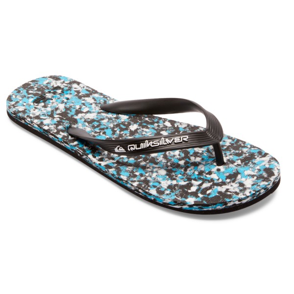 Quiksilver - Molokai Layback Textured - Sandalen Gr 47 grau von Quiksilver