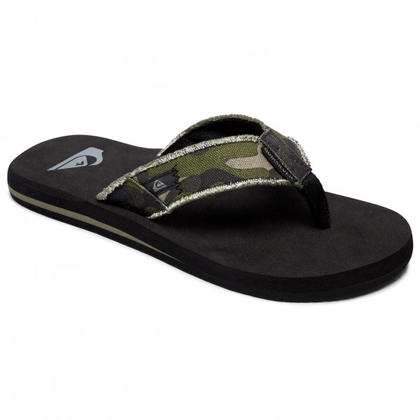 Quiksilver - Monkey Abyss - Sandalen Gr 11 - EU 44 schwarz von Quiksilver