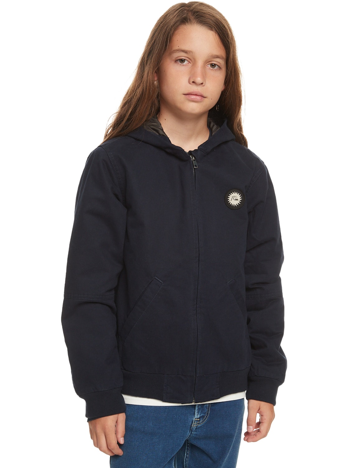 Quiksilver Outdoorjacke »Lets Go To School«, mit Kapuze von Quiksilver