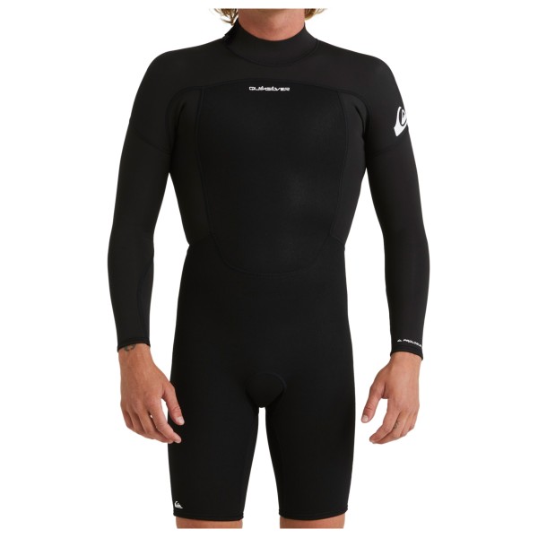 Quiksilver - Prologue 2/2 L/S Springsuit Back Zip - Neoprenanzug Gr L;M;S schwarz von Quiksilver