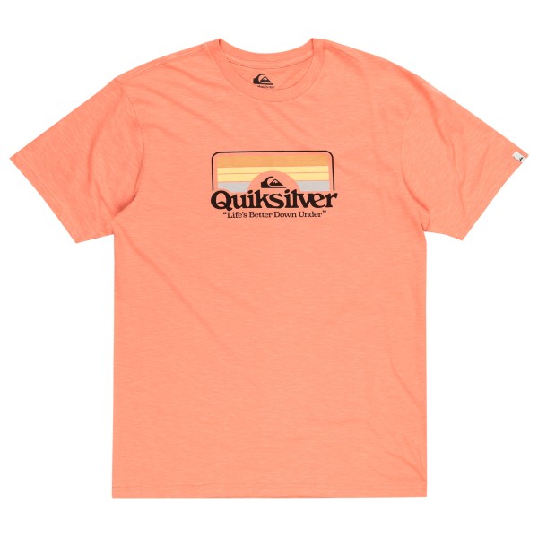 Quiksilver - Step Inside S/S - T-Shirt Gr L;M;S;XL;XXL beige;blau;rot von Quiksilver
