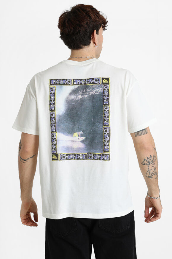 Quiksilver Sunrise Bowl T-Shirt | Snow White | Herren  | M von Quiksilver