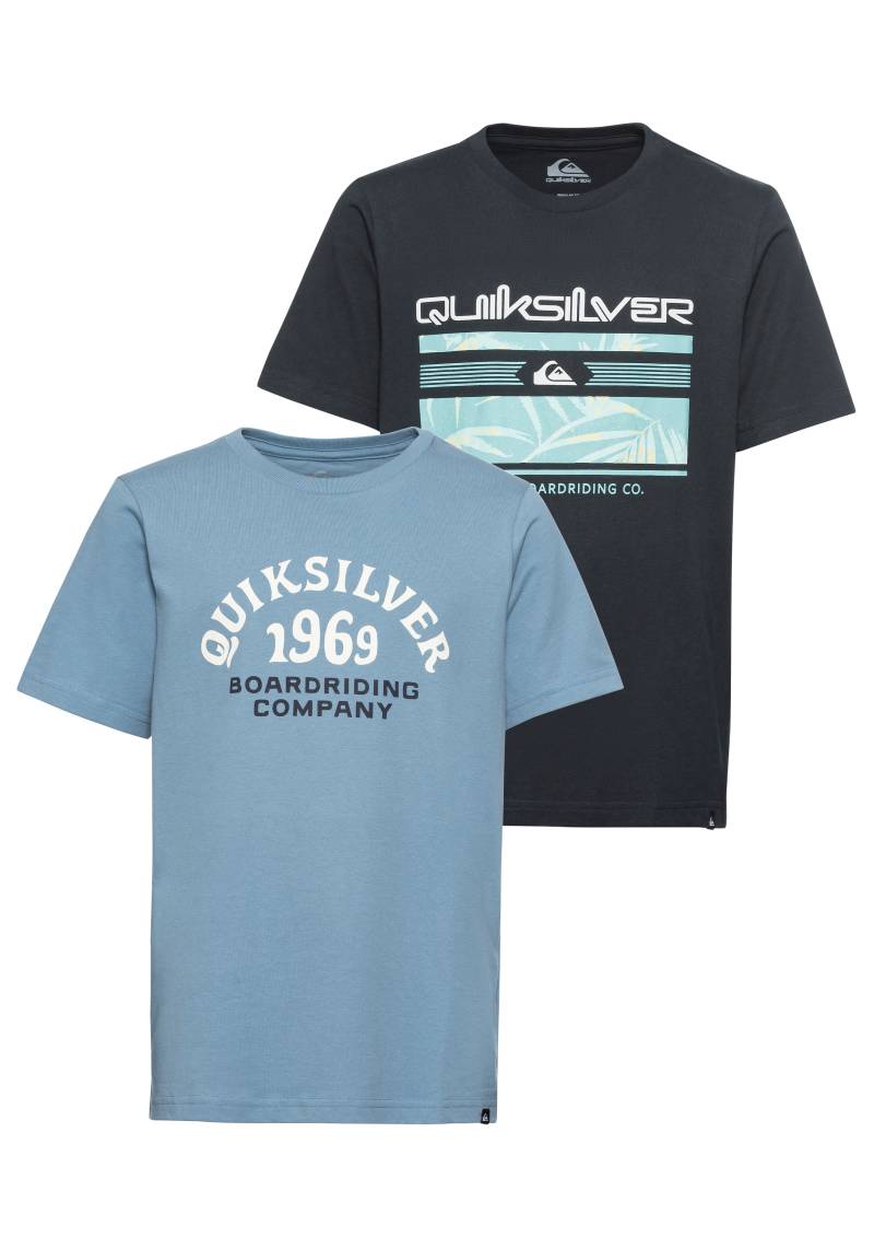 Quiksilver T-Shirt, (Packung, 3 tlg., 2er-Pack) von Quiksilver