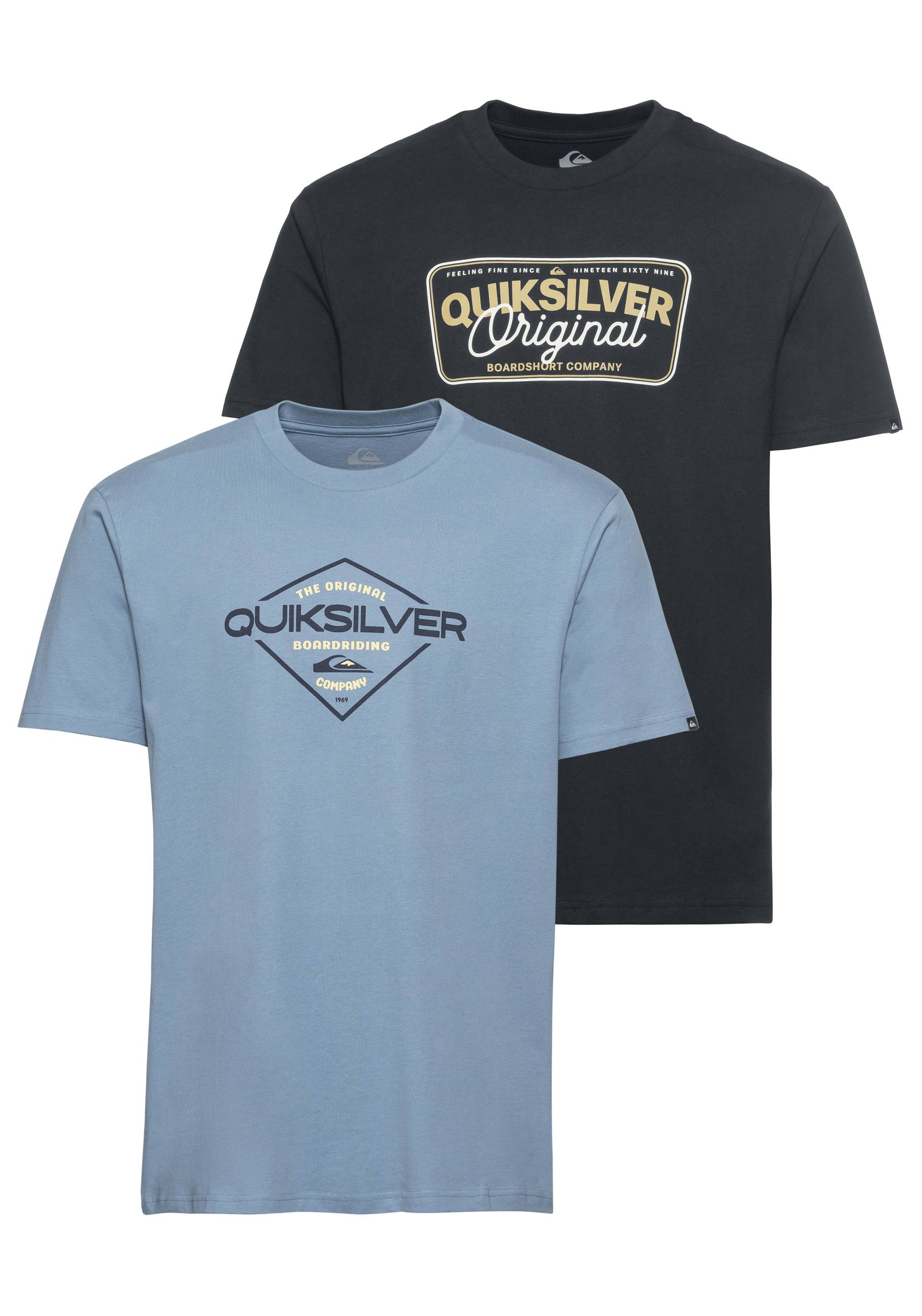 Quiksilver T-Shirt, (Packung, 2 tlg., 2er-Pack) von Quiksilver