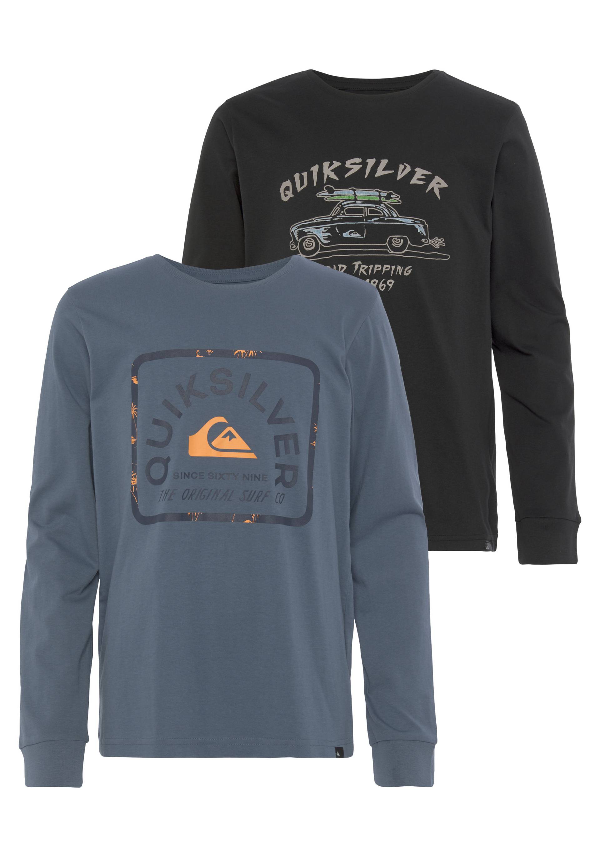 Quiksilver T-Shirt »OFFICE BEACH RETHIN PACK YTH - für Kinder«, (Packung, 2 tlg.) von Quiksilver