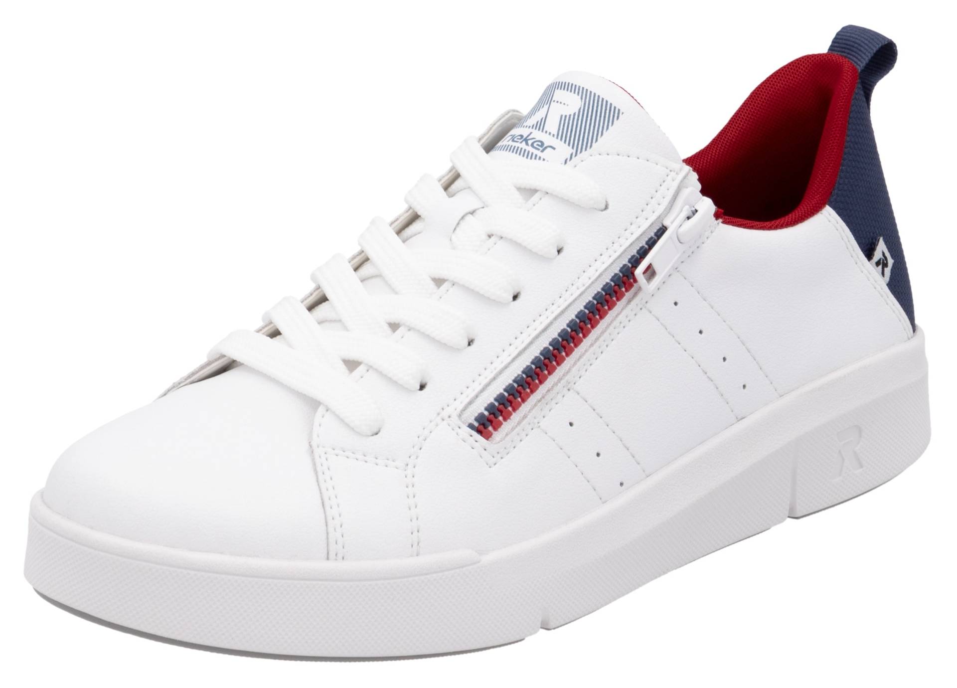 RIEKER Sport Sneaker, Schnürung und Reissverschluss, Freizeitschuh, Halbschuh, Schnürschuh RIEKER Sport Sneaker, Schnürung und Reissverschluss, Freizeitschuh, Halbschuh, Schnürschuh von RIEKER Sport