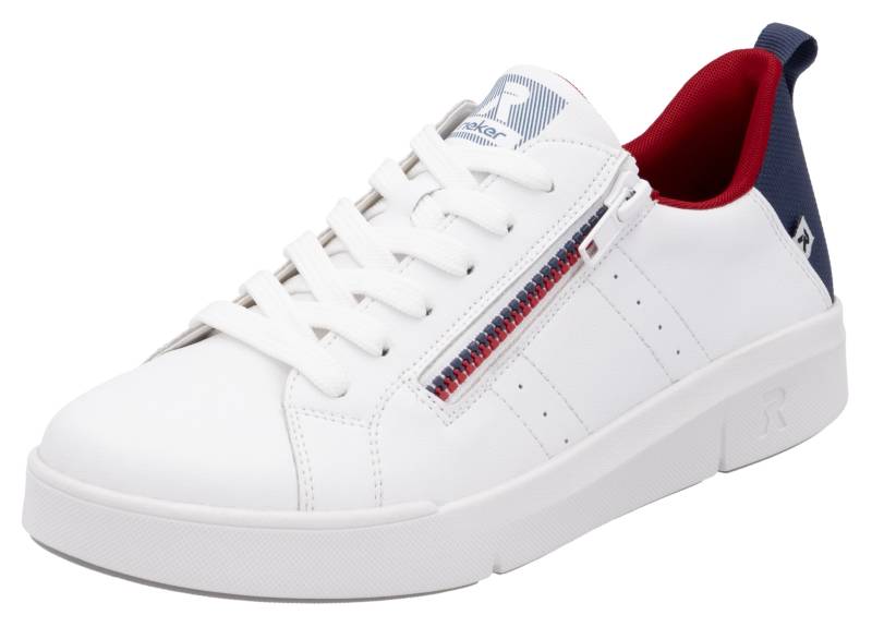 RIEKER Sport Sneaker, Schnürung und Reissverschluss, Freizeitschuh, Halbschuh, Schnürschuh von RIEKER Sport