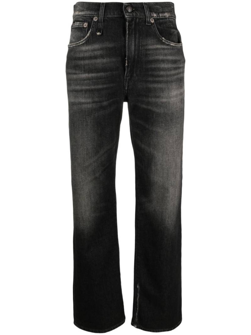 R13 Alice straight-leg jeans - Black von R13