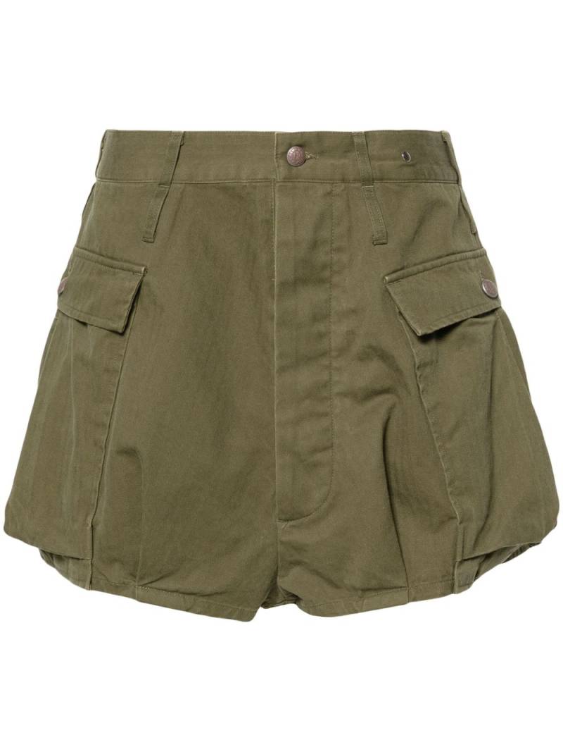 R13 Bubble cargo shorts - Green von R13