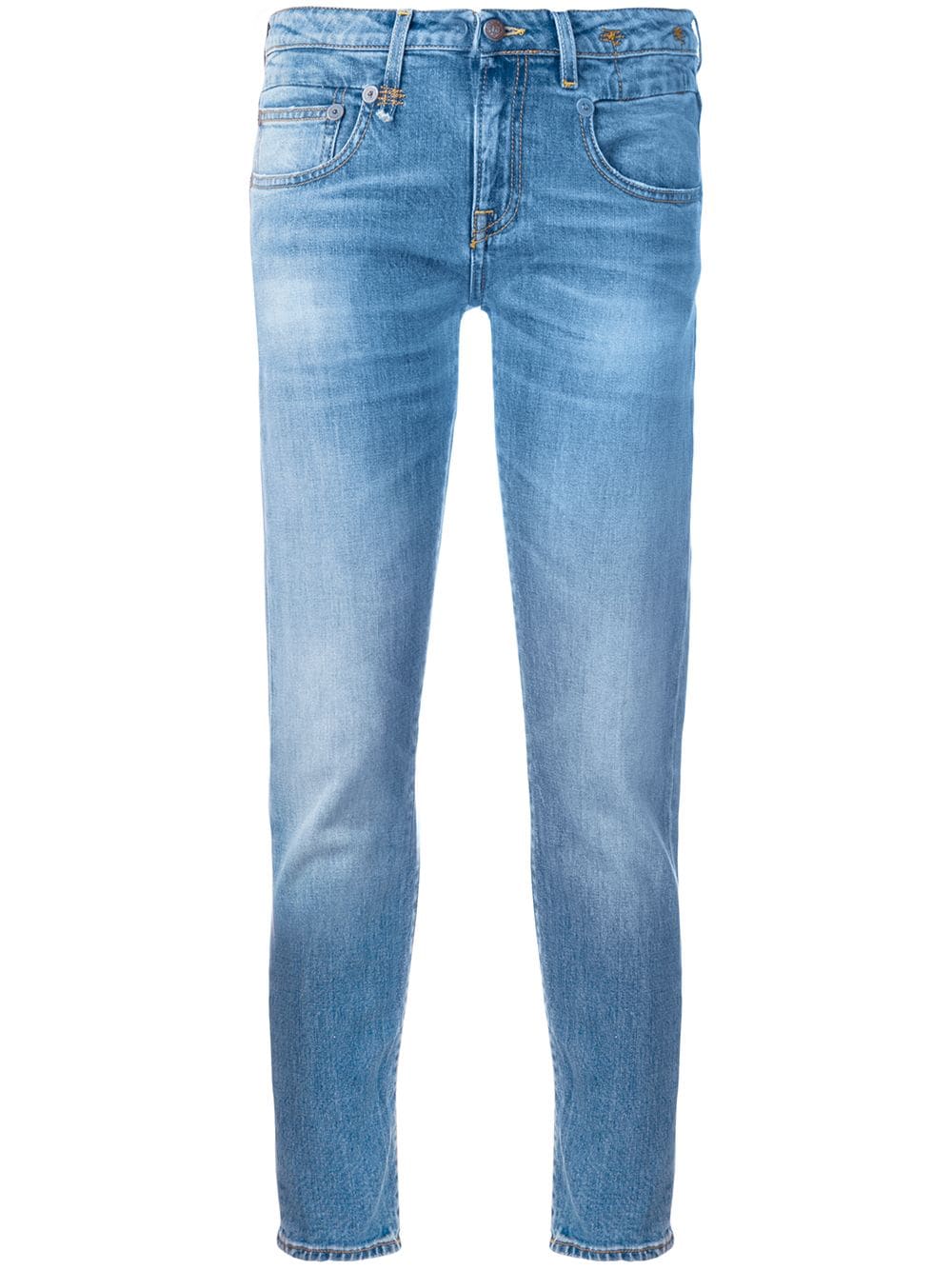 R13 skinny cropped jeans - Blue von R13