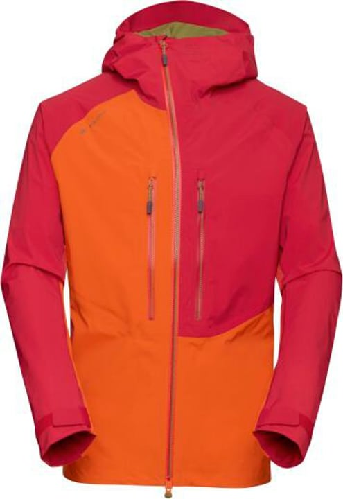 Radys R1 Alpine Tech Jacket Regenjacke rot von RADYS