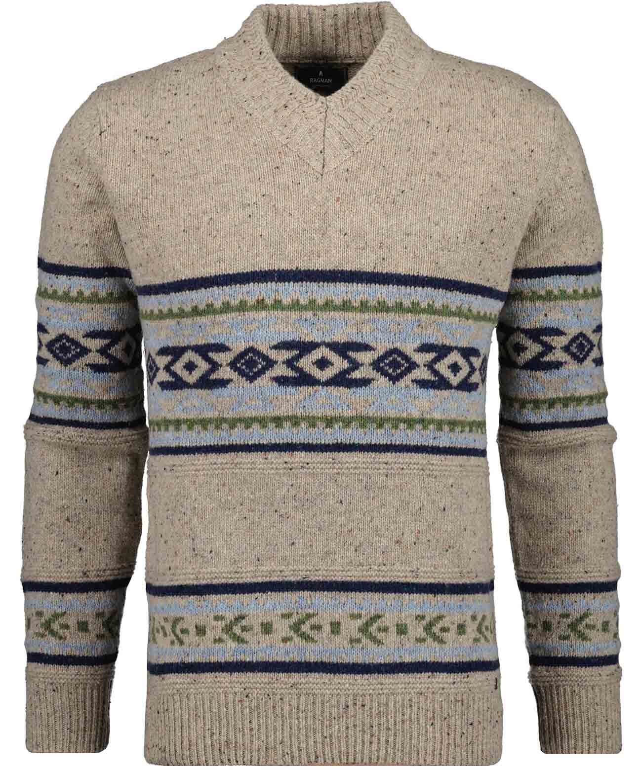 RAGMAN Rundhalspullover RAGMAN Rundhalspullover von RAGMAN