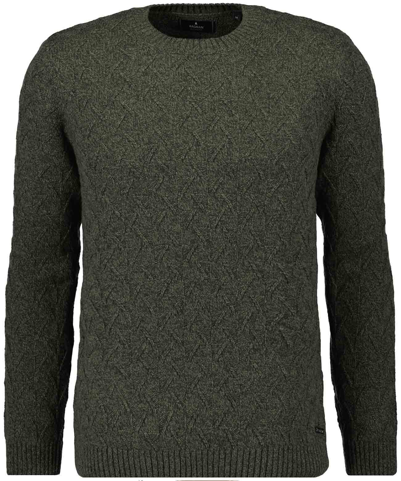 RAGMAN Rundhalspullover RAGMAN Rundhalspullover von RAGMAN