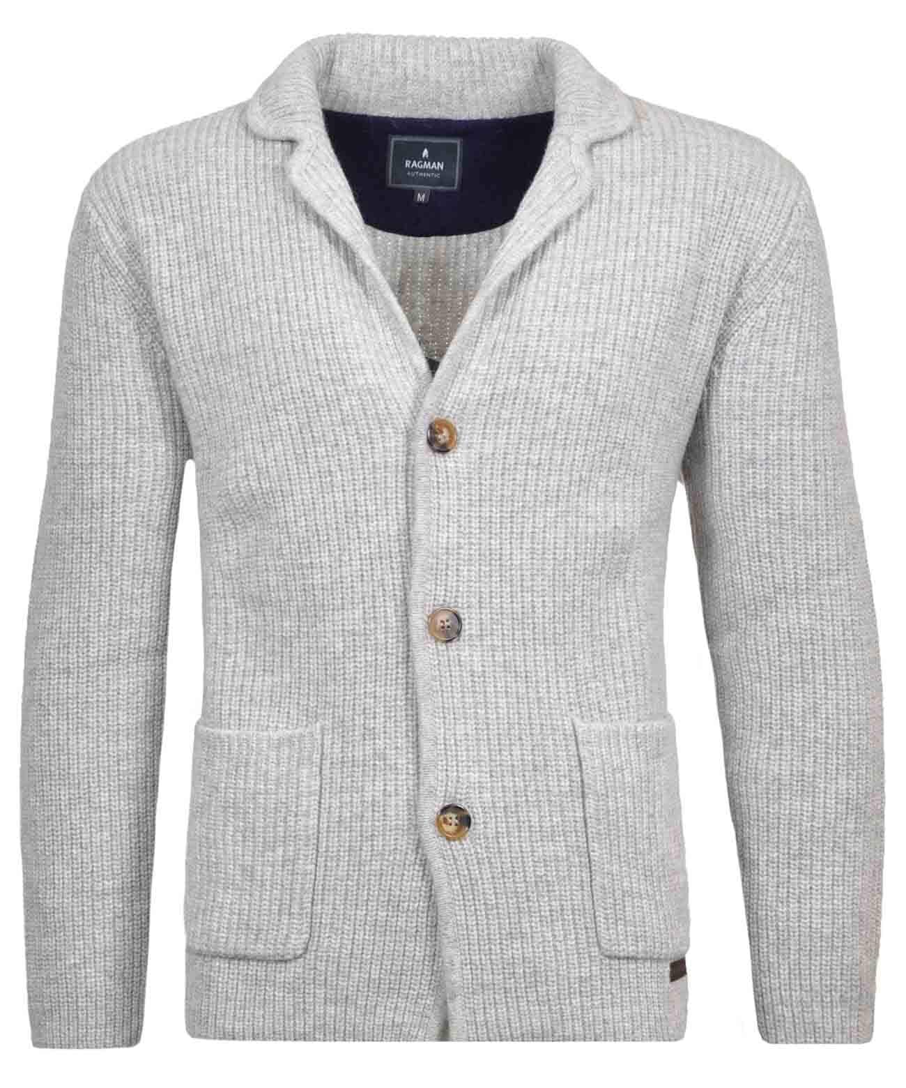 RAGMAN Strickfleecejacke RAGMAN Strickfleecejacke von RAGMAN