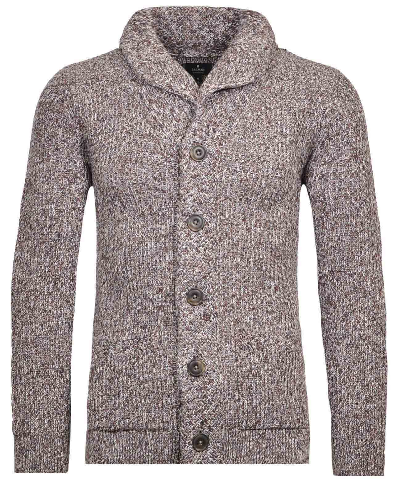 RAGMAN Strickfleecejacke RAGMAN Strickfleecejacke von RAGMAN