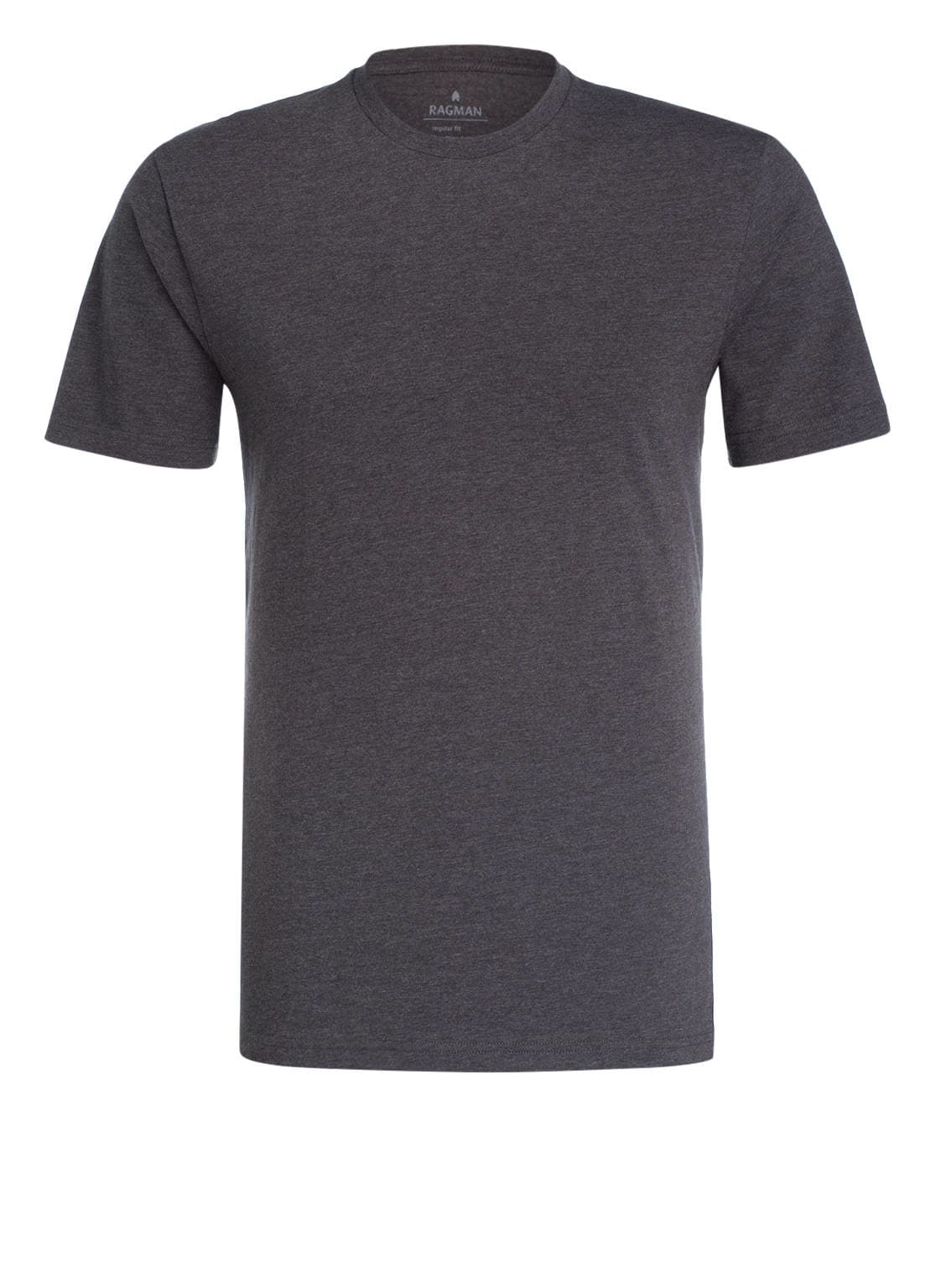 Ragman T-Shirt Regular Fit grau von RAGMAN