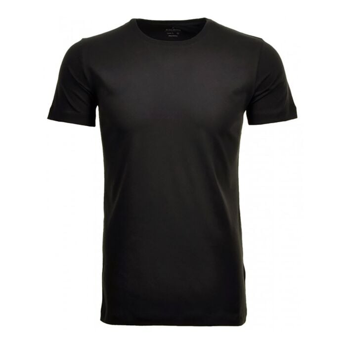 Ragman T-Shirt mit Rundhalsausschnitt im DUO-Pack, schwarz von Ragman