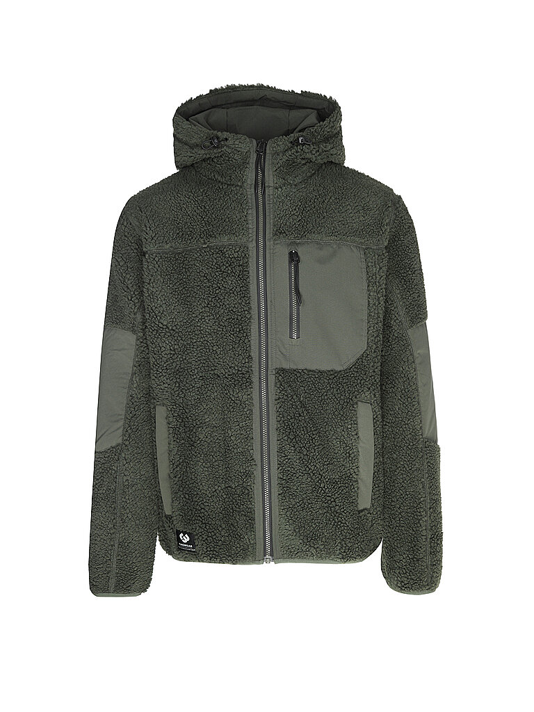 RAGWEAR Fleecejacke CHILLE dunkelgrün | XXL RAGWEAR Fleecejacke CHILLE dunkelgrün | XXL von RAGWEAR