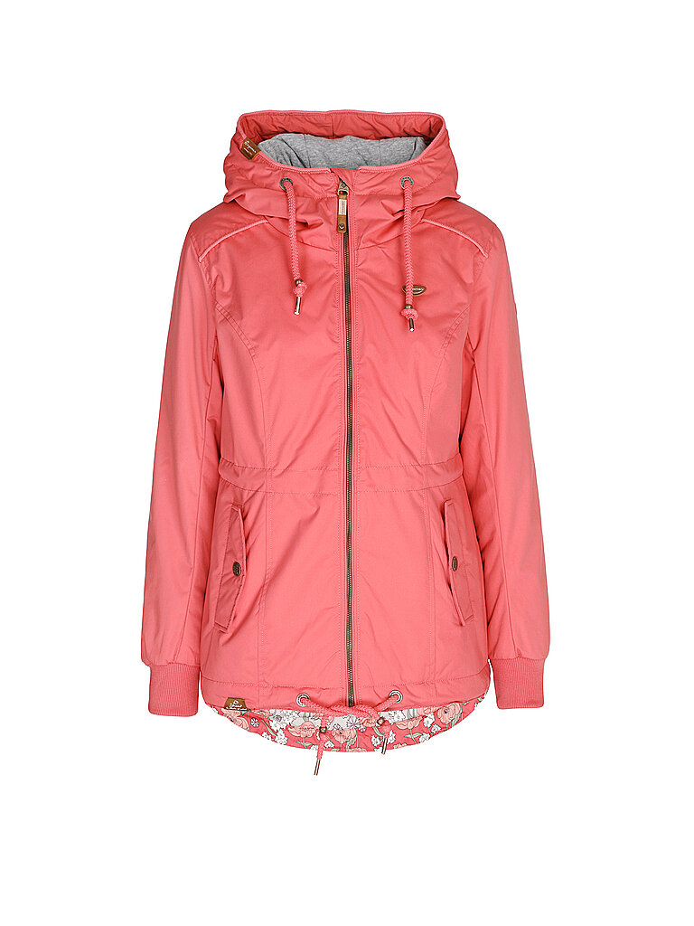 RAGWEAR Jacke DANKKA pink | XS von RAGWEAR