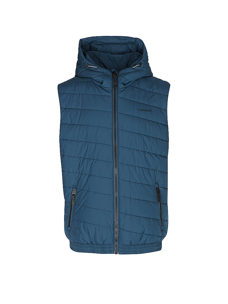 RAGWEAR Steppgilet GENNEMY petrol | L von RAGWEAR