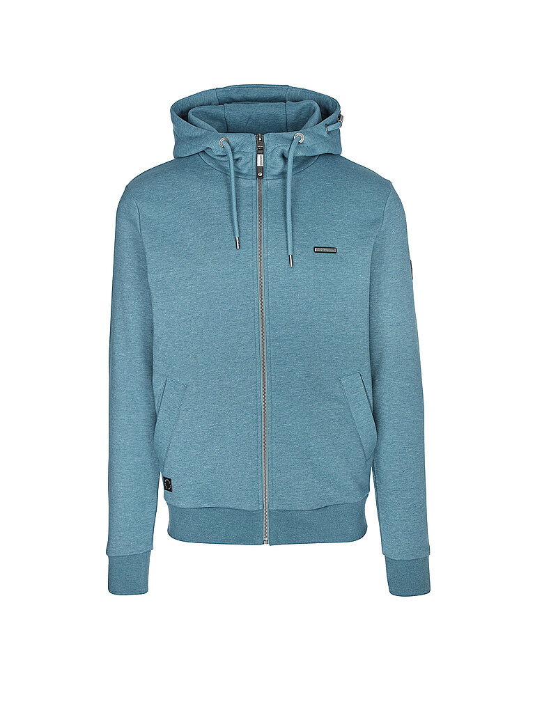 RAGWEAR Sweatjacke NATTE petrol | M von RAGWEAR