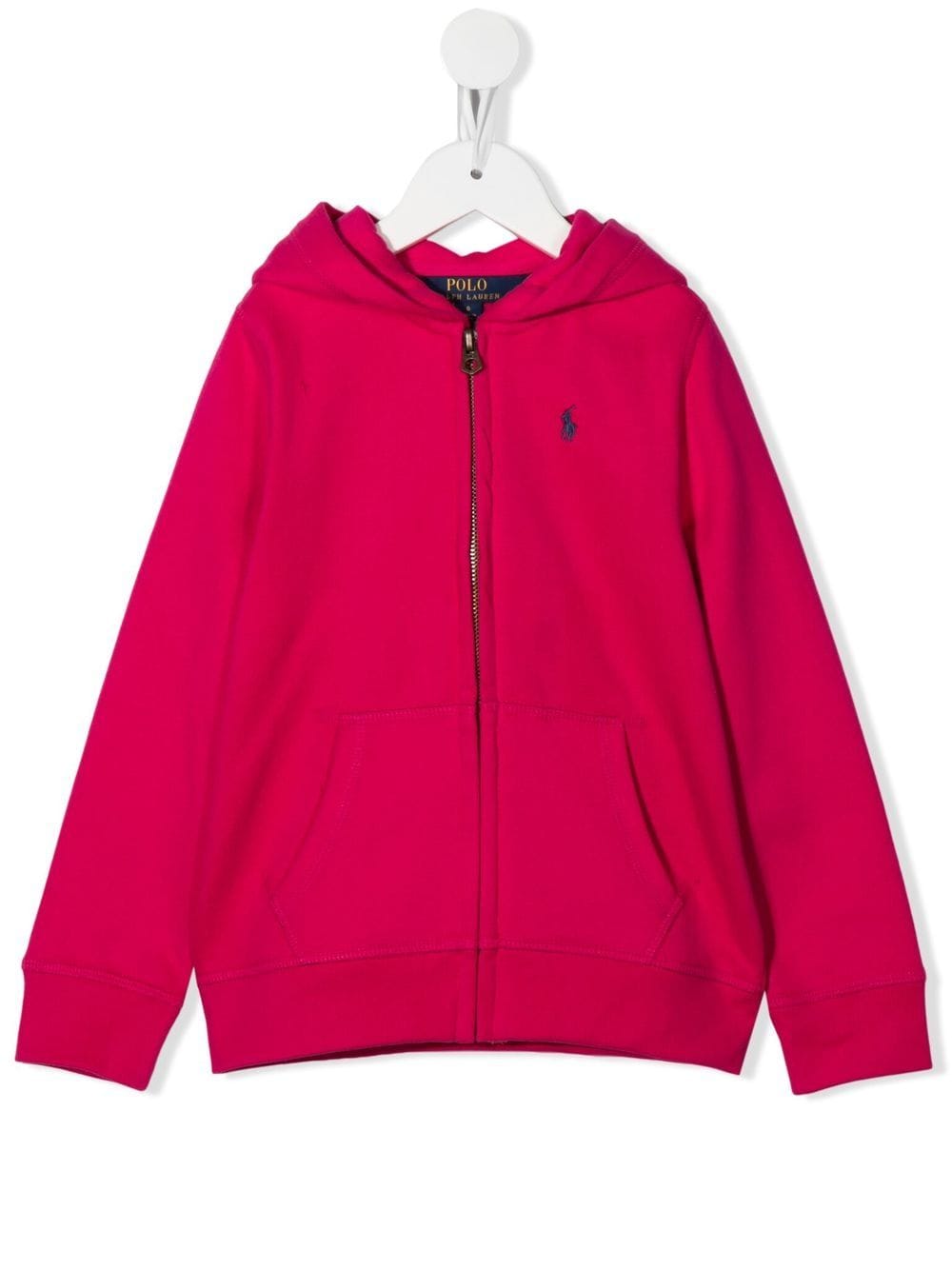 Ralph Lauren Kids Polo Pony zip-up hoodie - Pink von Ralph Lauren Kids