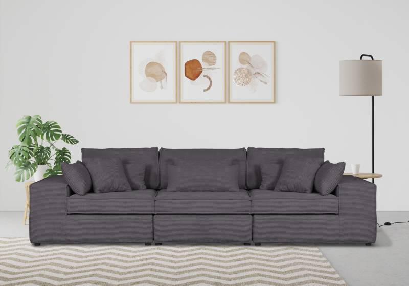 RAUM.ID 3-Sitzer »Florid«, 3 Teile, bestehend aus Modulen, viele Bezugsqualitäten, auch in Cord von RAUM.ID