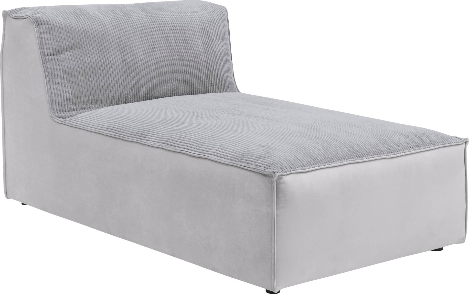 RAUM.ID Chaiselongue »Modulid«, (1 St.), als Modul oder separat verwendbar, Bezug in Cord von RAUM.ID