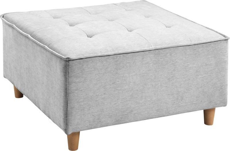 RAUM.ID Hocker »Flexid«, (1 St.), modular erweiterbar zum Sofa, Chenille-Bezug von RAUM.ID