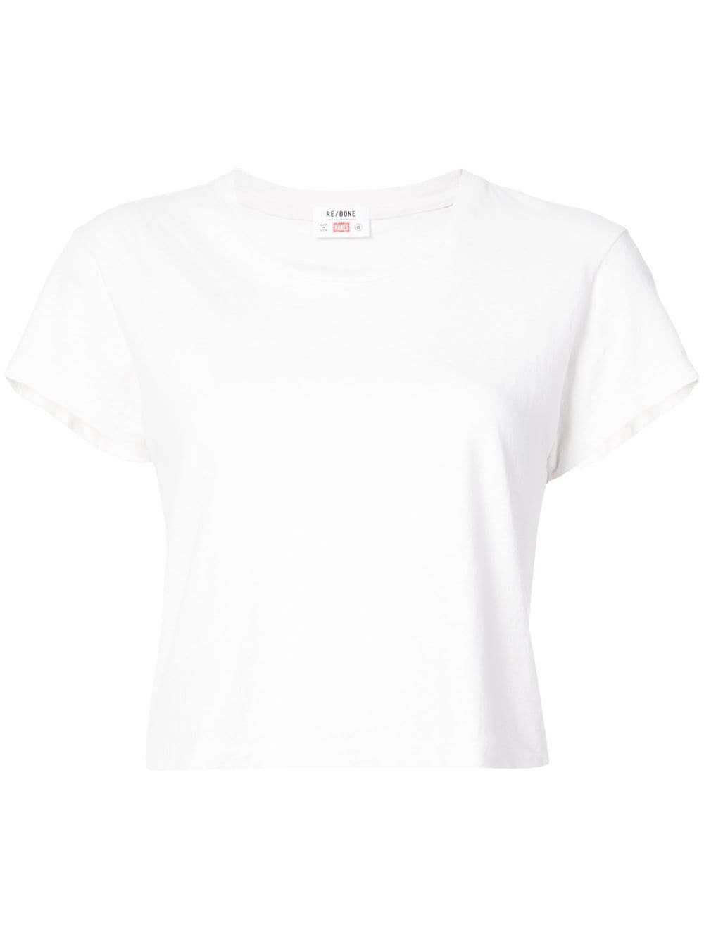 RE/DONE 1950s Boxy T-shirt - White von RE/DONE