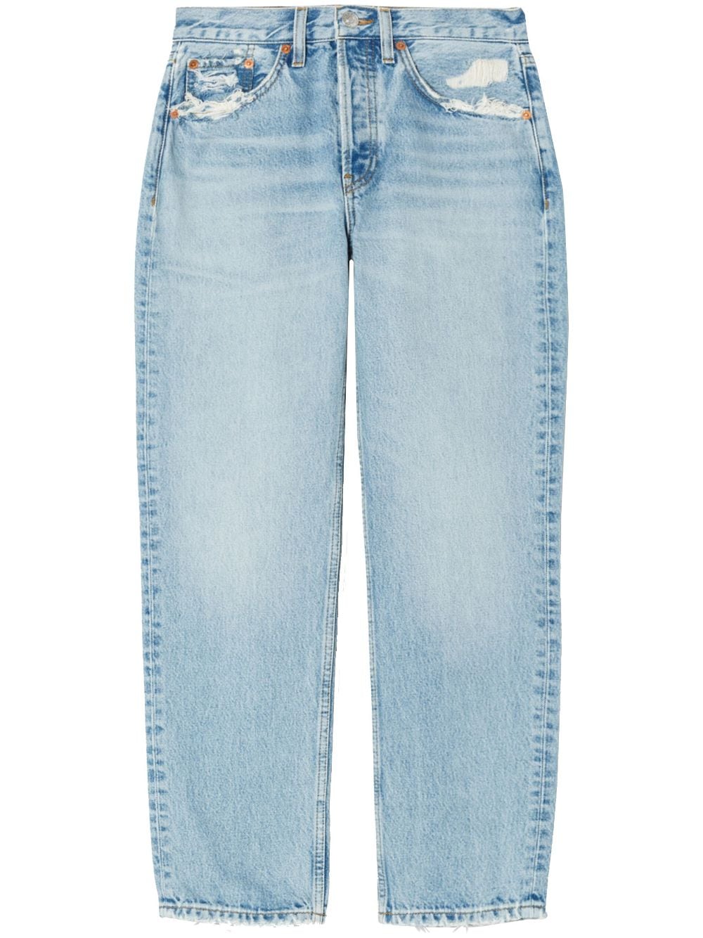 RE/DONE 70s Stove Pipe jeans - Blue von RE/DONE