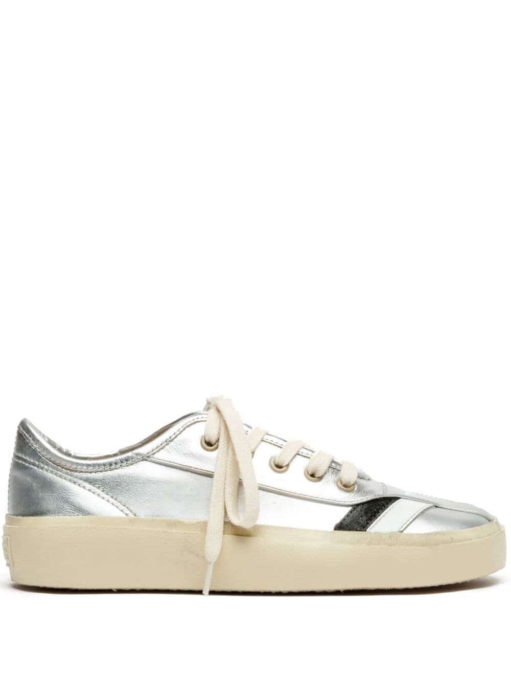 RE/DONE 70s low-top striped sneakers - Silver von RE/DONE