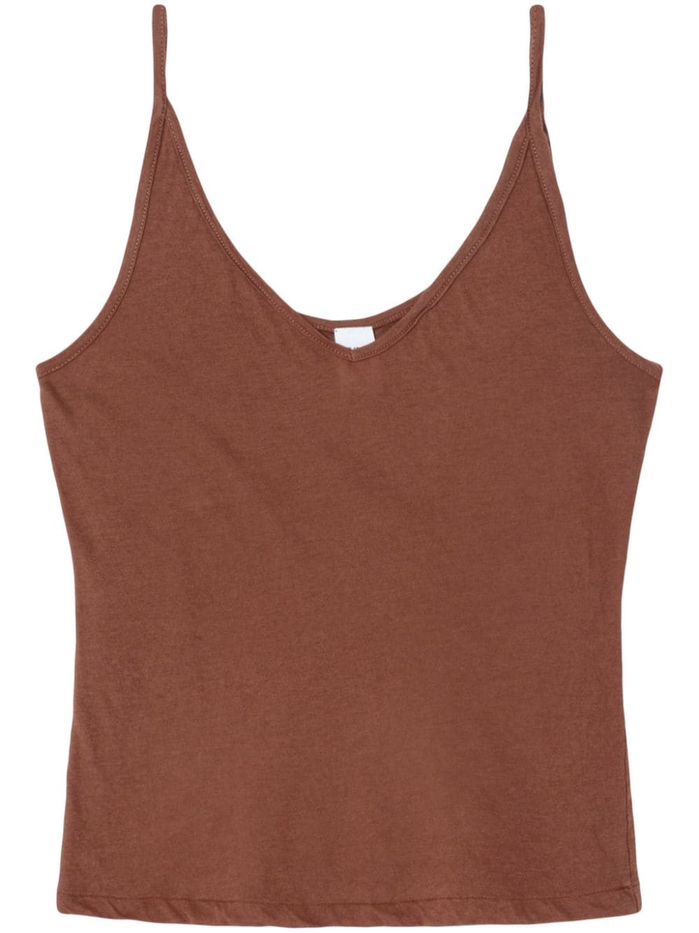 RE/DONE Hanes sheer tank top - Brown von RE/DONE