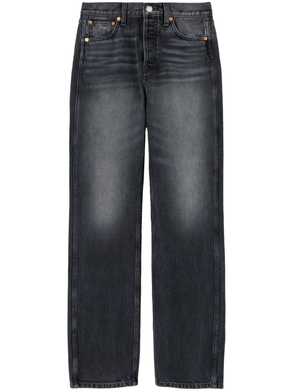 RE/DONE High Rise Loose '90s jeans - Black von RE/DONE