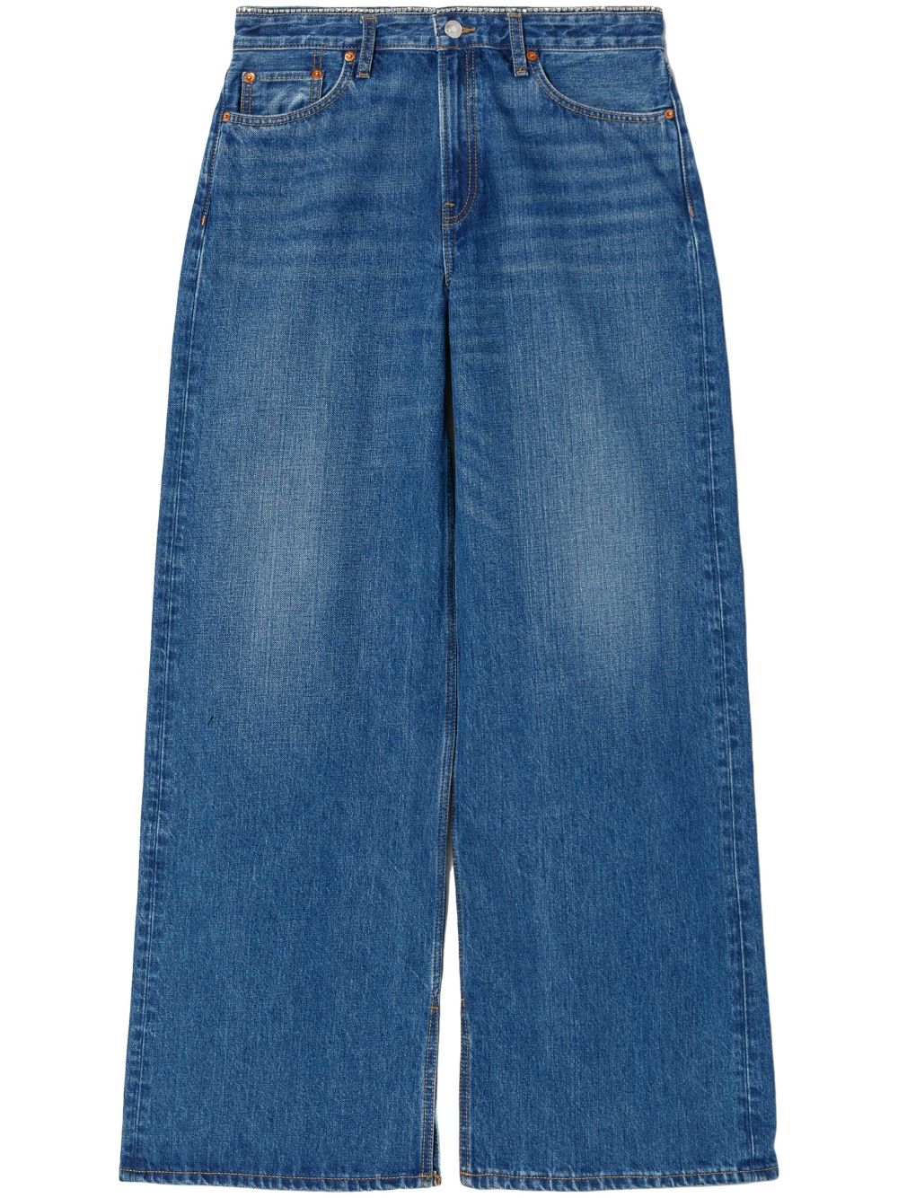 RE/DONE Low Rider loose jeans - Blue von RE/DONE