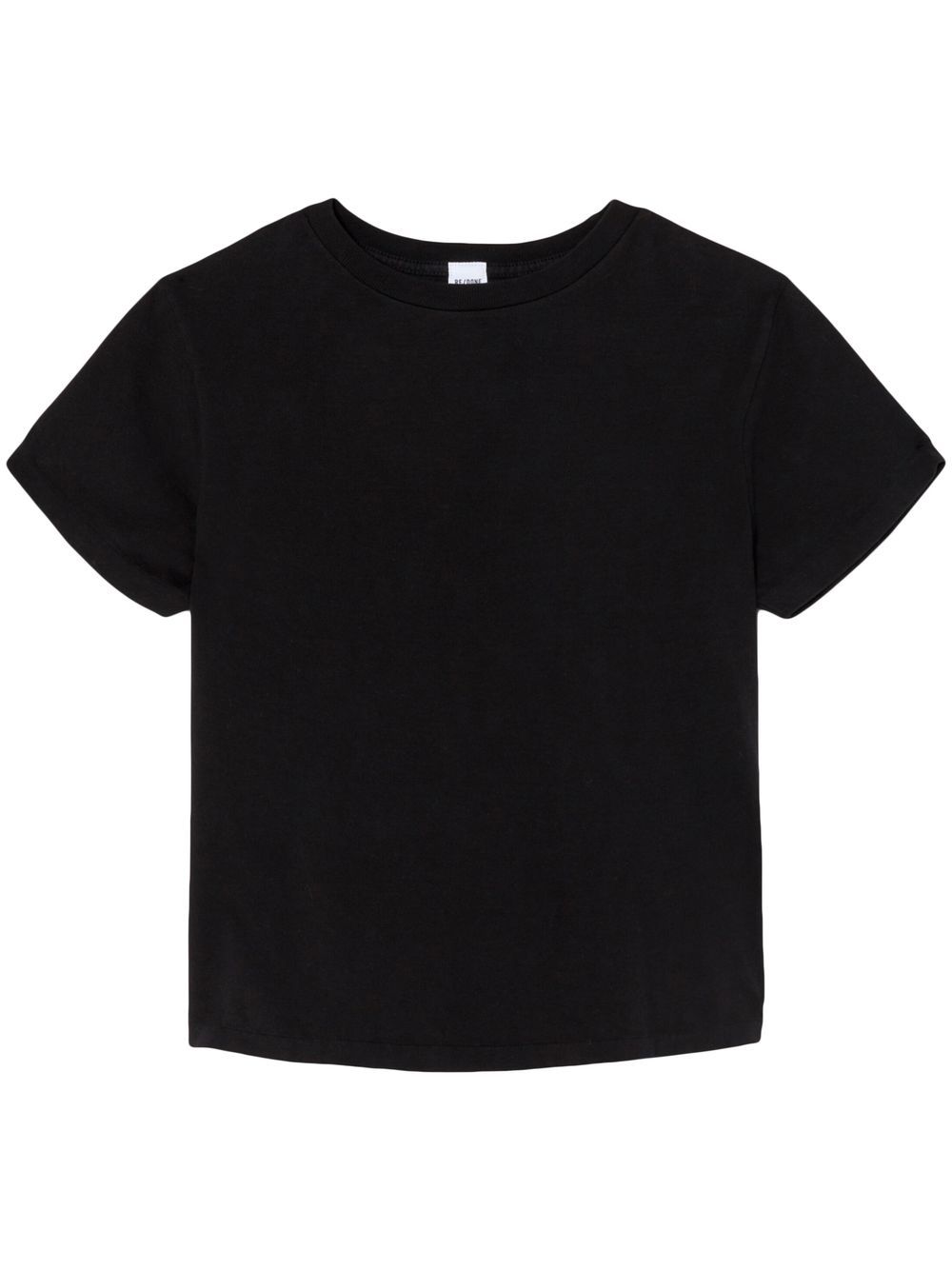 RE/DONE basic short-sleeved T-shirt - Black von RE/DONE