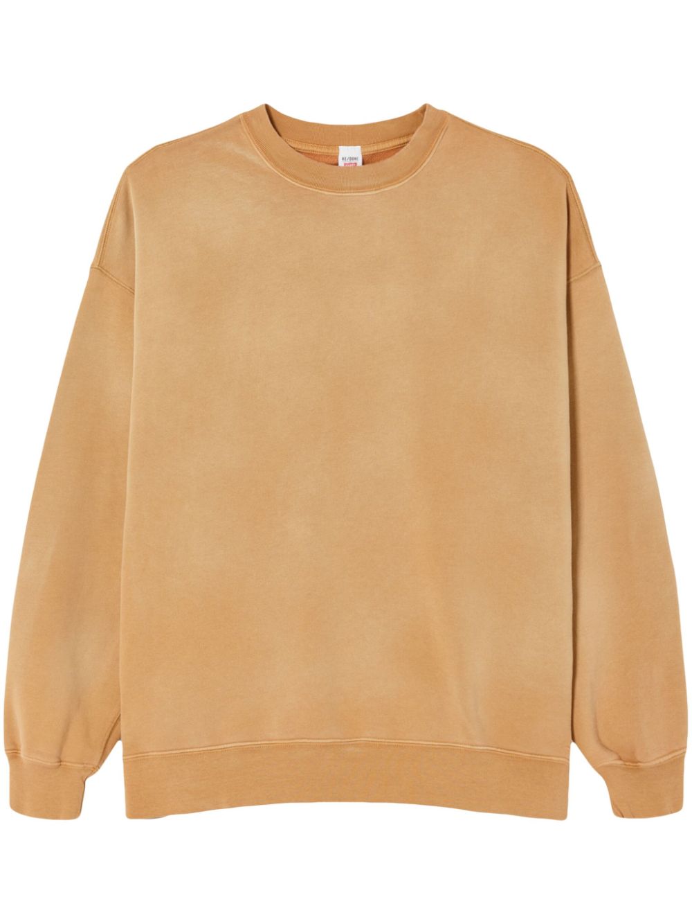 RE/DONE crew-neck cotton sweatshirt - Brown von RE/DONE