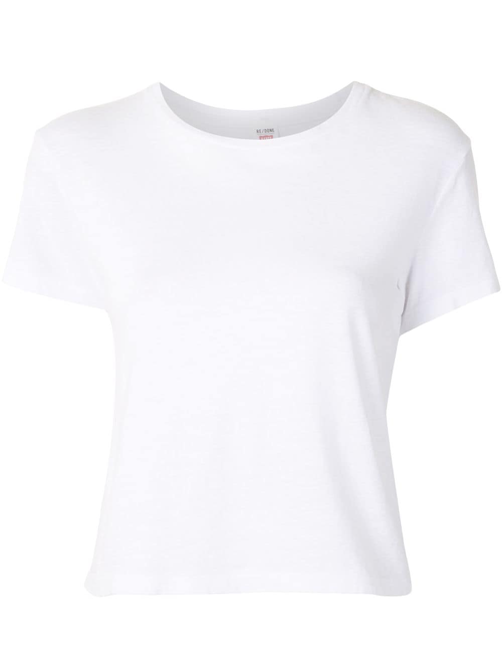 RE/DONE solid-colour T-shirt - White von RE/DONE