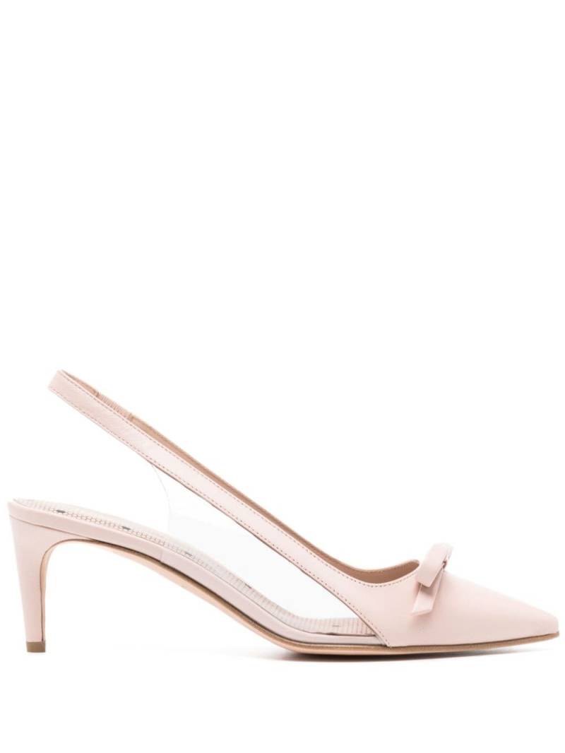 RED(V) pointed-toe leather pumps - Pink von RED(V)