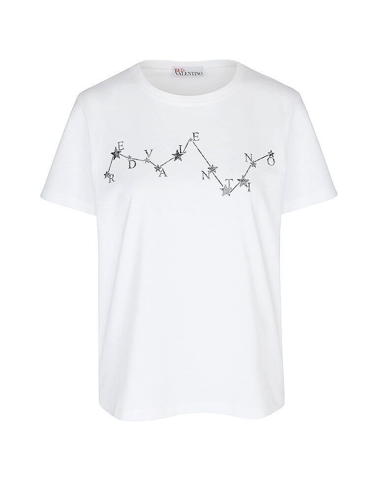 RED Valentino T-Shirt weiss | S von RED Valentino